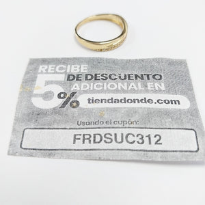 ANILLOS DAMA ORO 14K 1.6 (NUEVO)