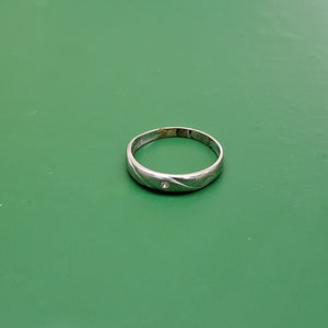 ARGOLLA ORO BLANCO 14 K 1.7 GRMS (SEMINUEVO)