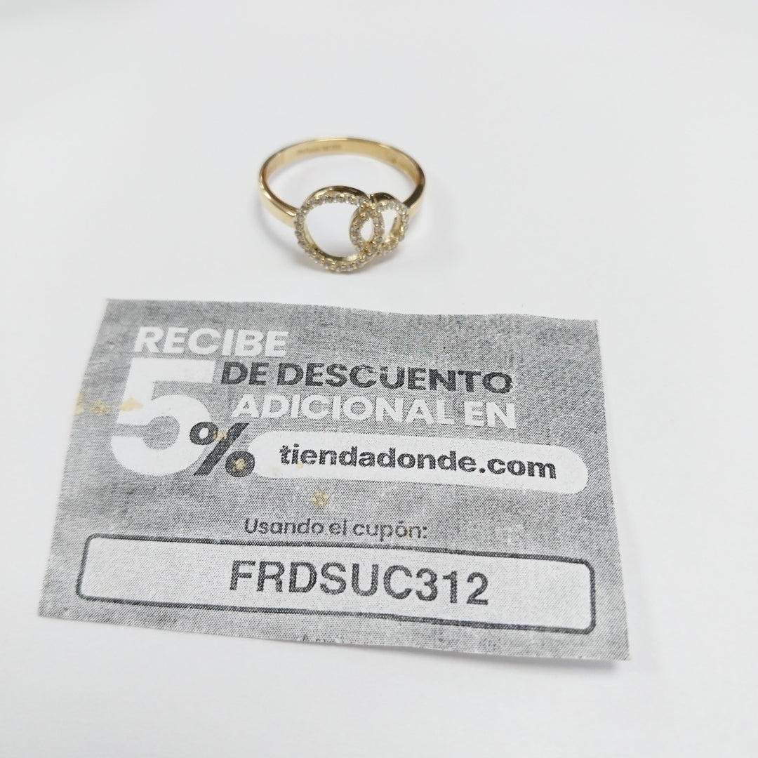 ANILLOS DAMA ORO 14K 1.9 (NUEVO)