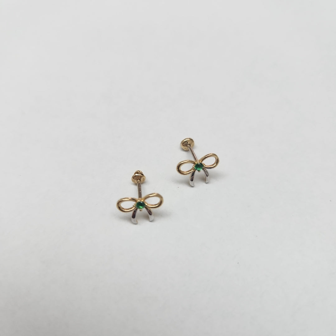 BROQUELES PAR ORO 14 K 0.6 GRMS (SEMINUEVO)