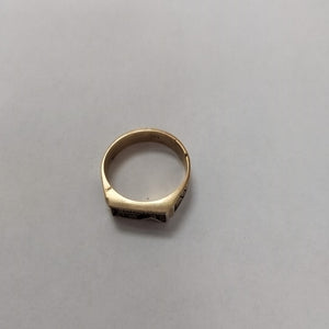 ANILLO DE GRADUACIÓN ORO 14 K 4,70 GRMS (SEMINUEVO)