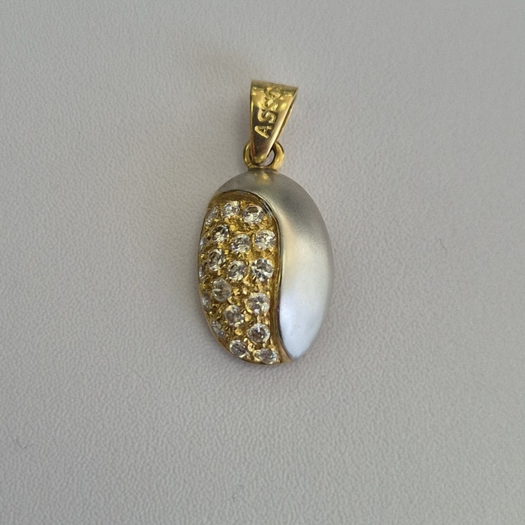 DIJE ORO COMBINADO 14 K 2,10 GRMS (SEMINUEVO)