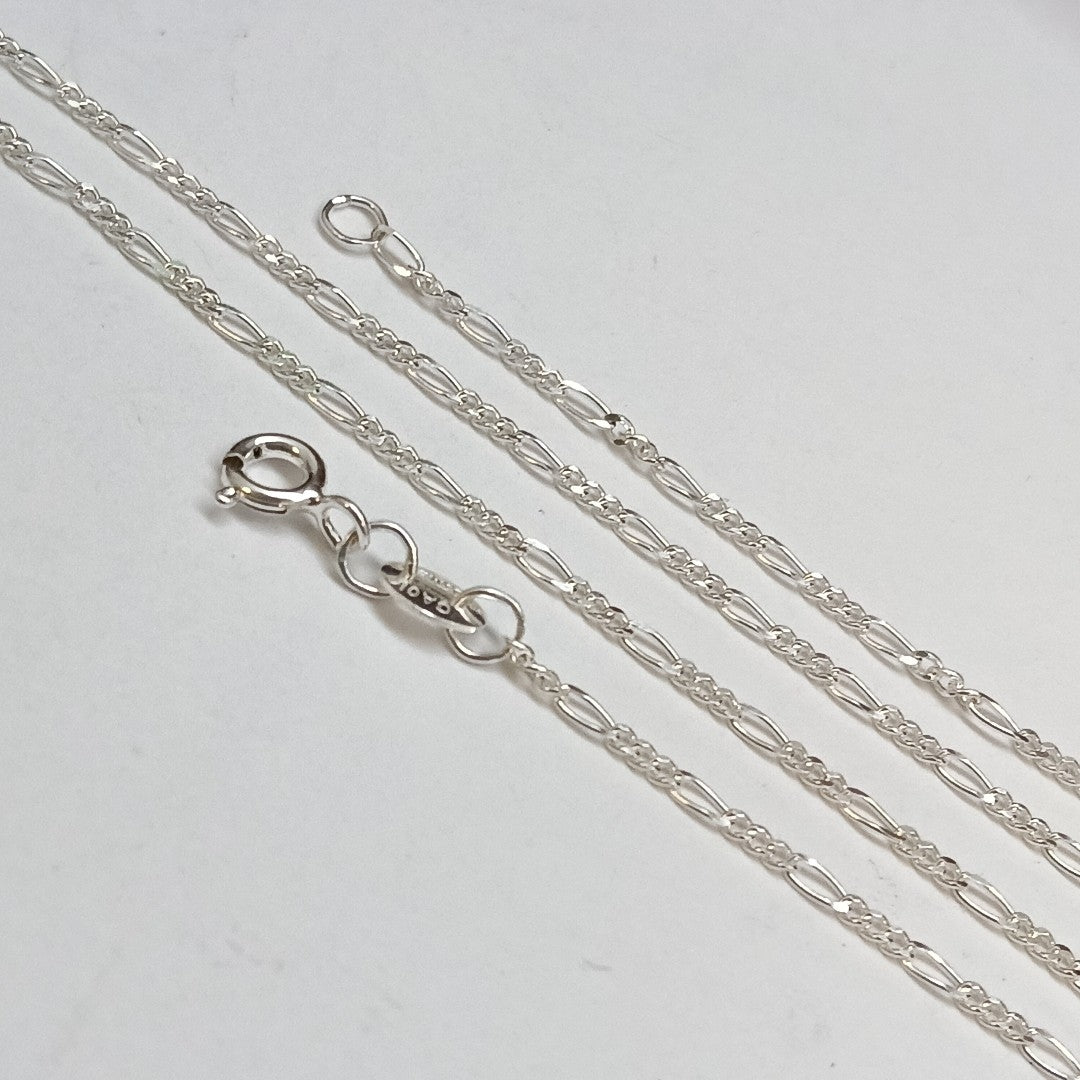 CADENA TEJIDO 3X1 PLATA .925 55 CM 2.3 GR (NUEVO)