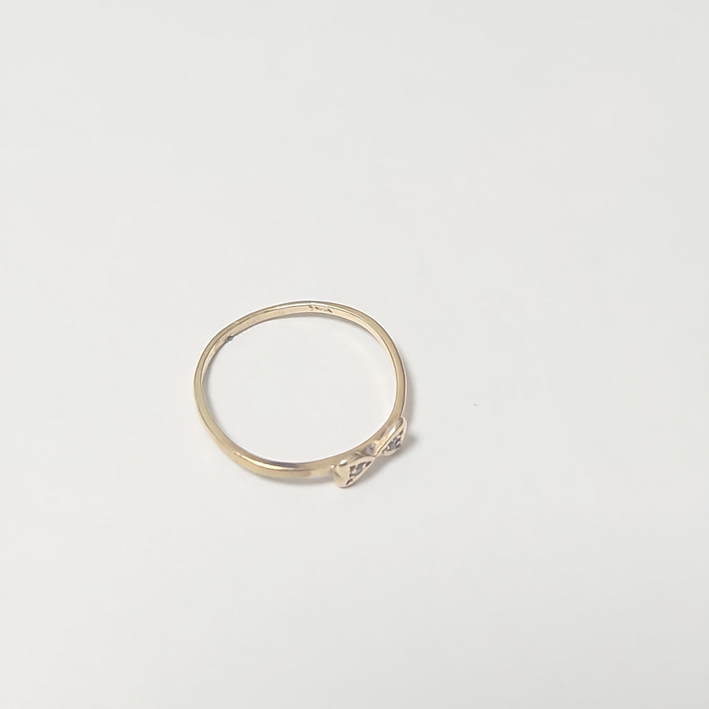 ANILLO ORO 14 K 1,10 GRMS (SEMINUEVO)