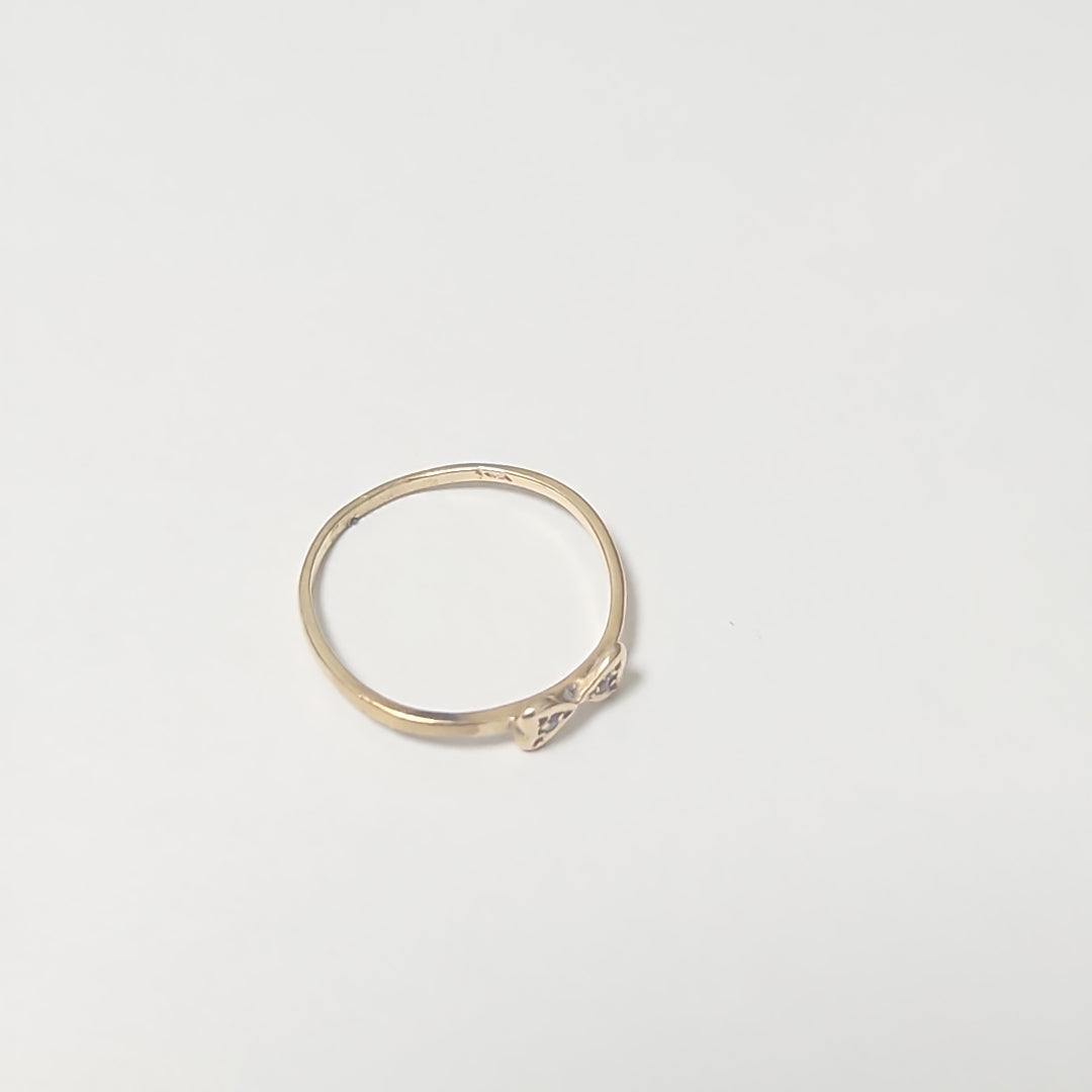 ANILLO ORO 14 K 1,10 GRMS (SEMINUEVO)