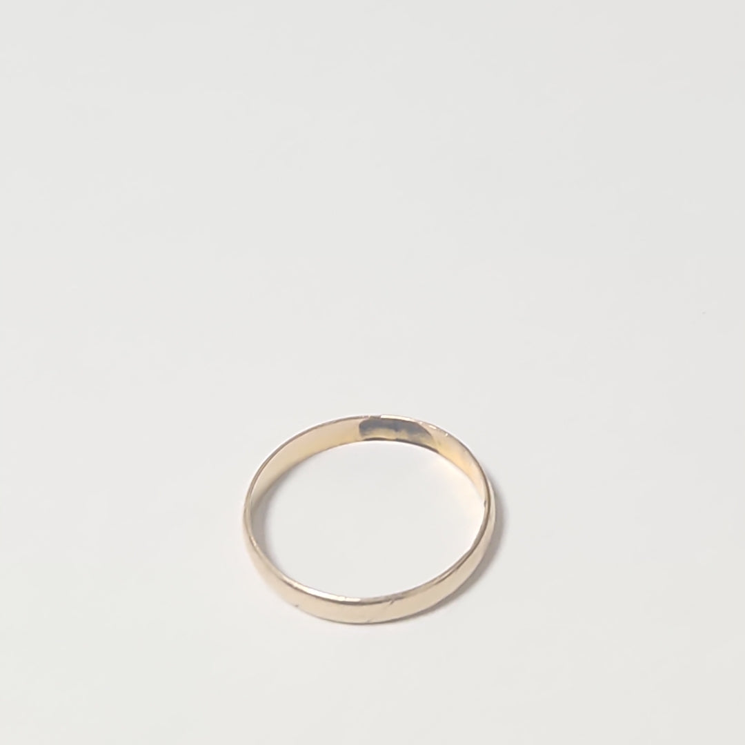 ANILLO ORO 10 K 1,40 GRMS (SEMINUEVO)