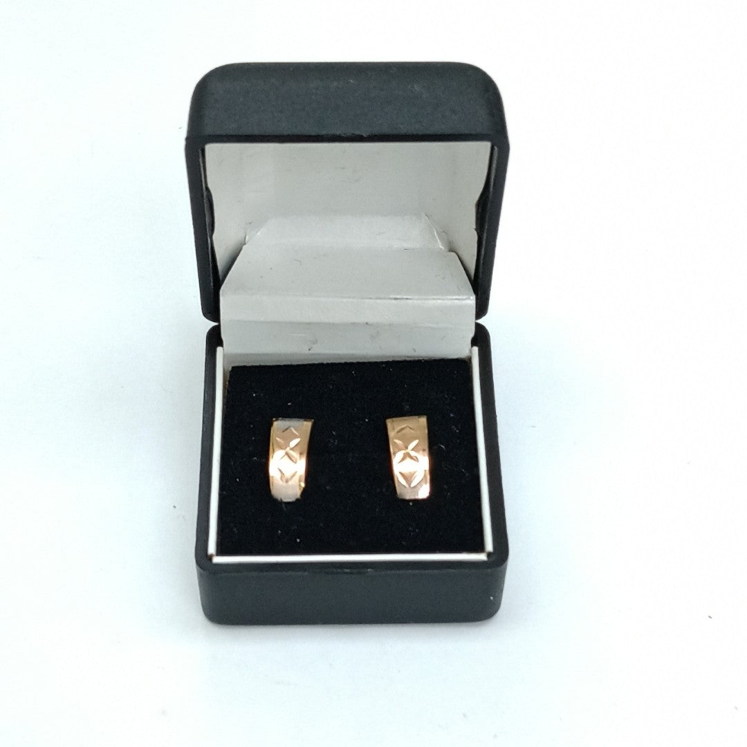 ARETES PAR ORO 14 K 0.8 GRMS (SEMINUEVO)