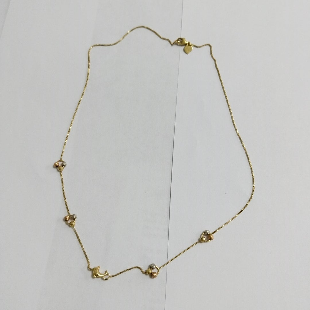 GARGANTILLA ORO 14 K 3,20 GRMS (SEMINUEVO)