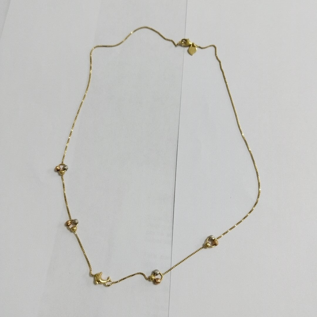 GARGANTILLA ORO 14 K 3,20 GRMS (SEMINUEVO)