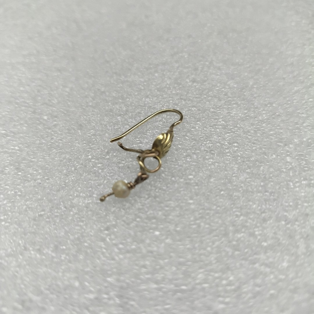 ARETES PAR ORO 8 K 1.3 GRMS (SEMINUEVO)