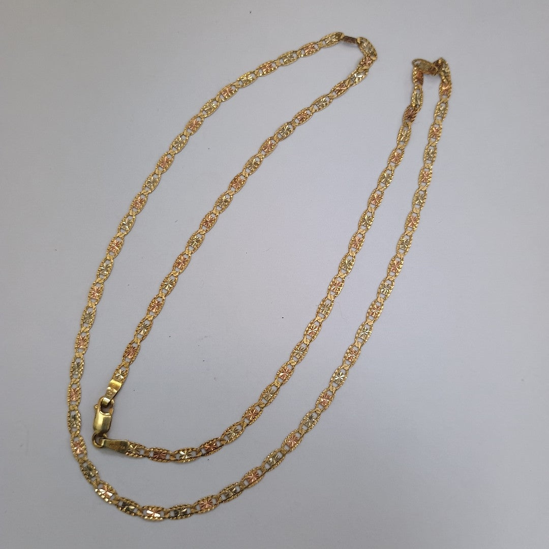 CADENA ORO 14 K 3.8 GRMS (SEMINUEVO)