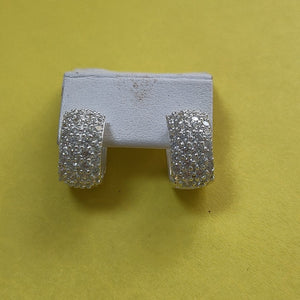 HUGGIES C/CIRCONIAS PLATA .925 5.3 GR (NUEVO)