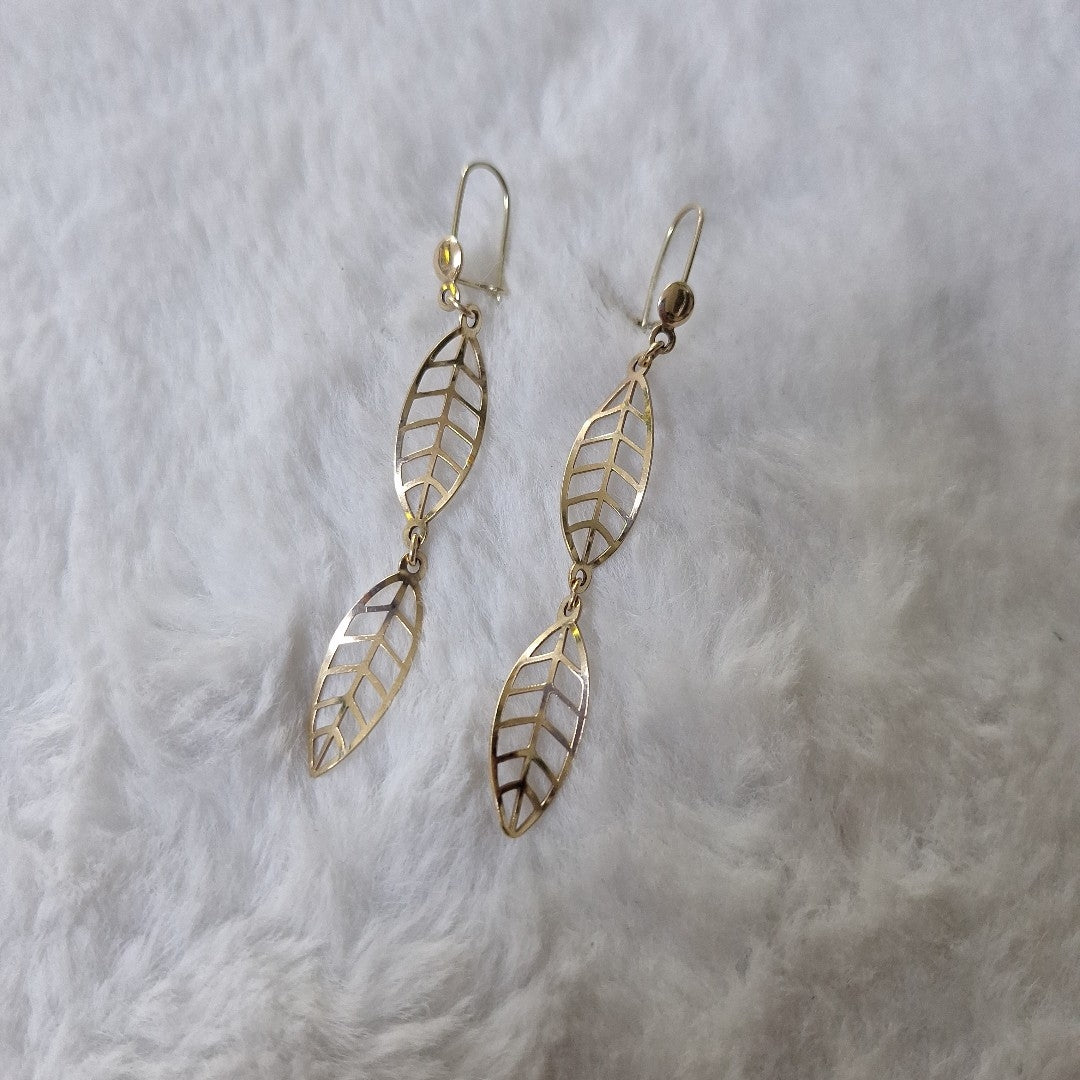 ARETES PAR ORO 10 K 2.1 GRMS (SEMINUEVO)