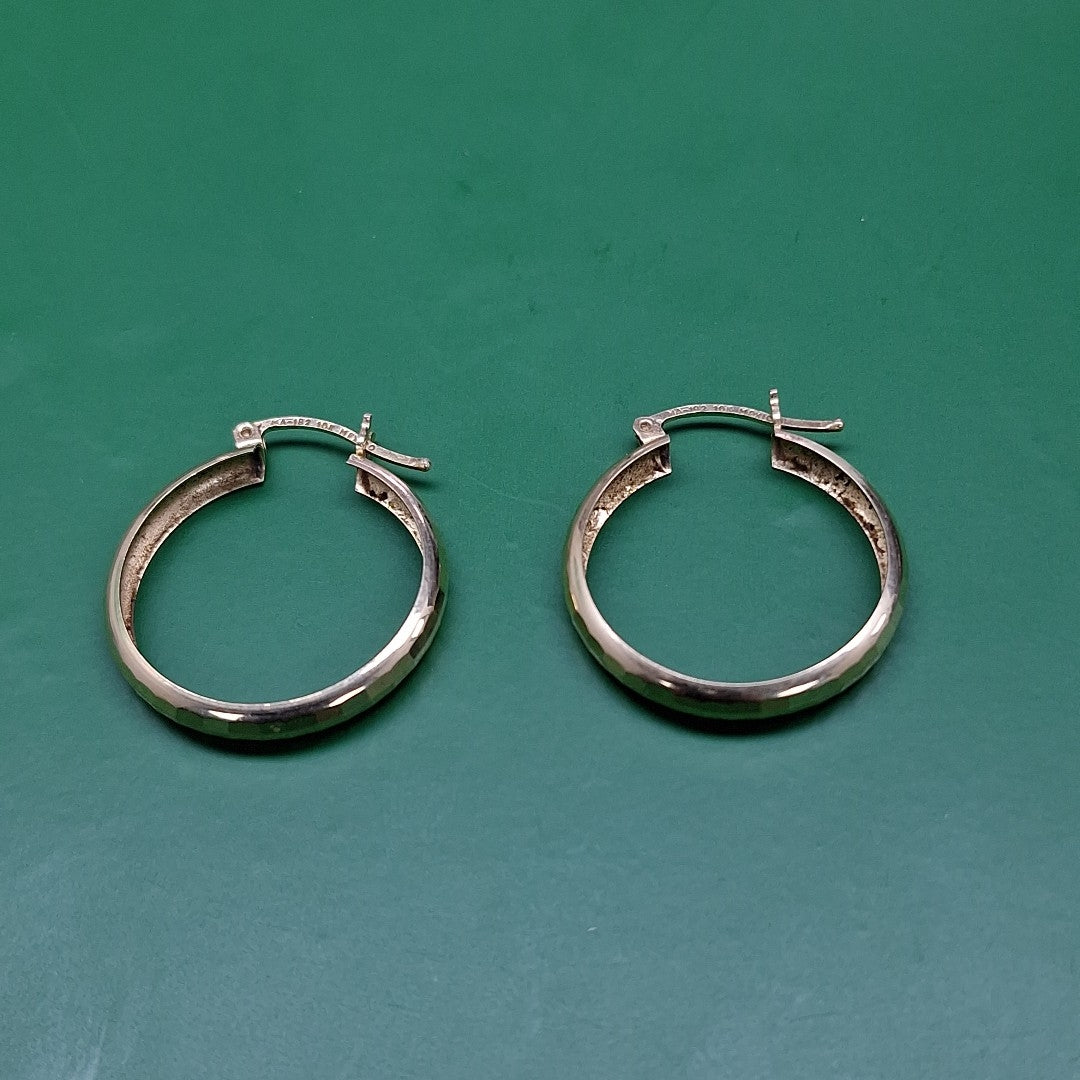 ARRACADAS PAR ORO 10 K 1.9 GRMS (SEMINUEVO)