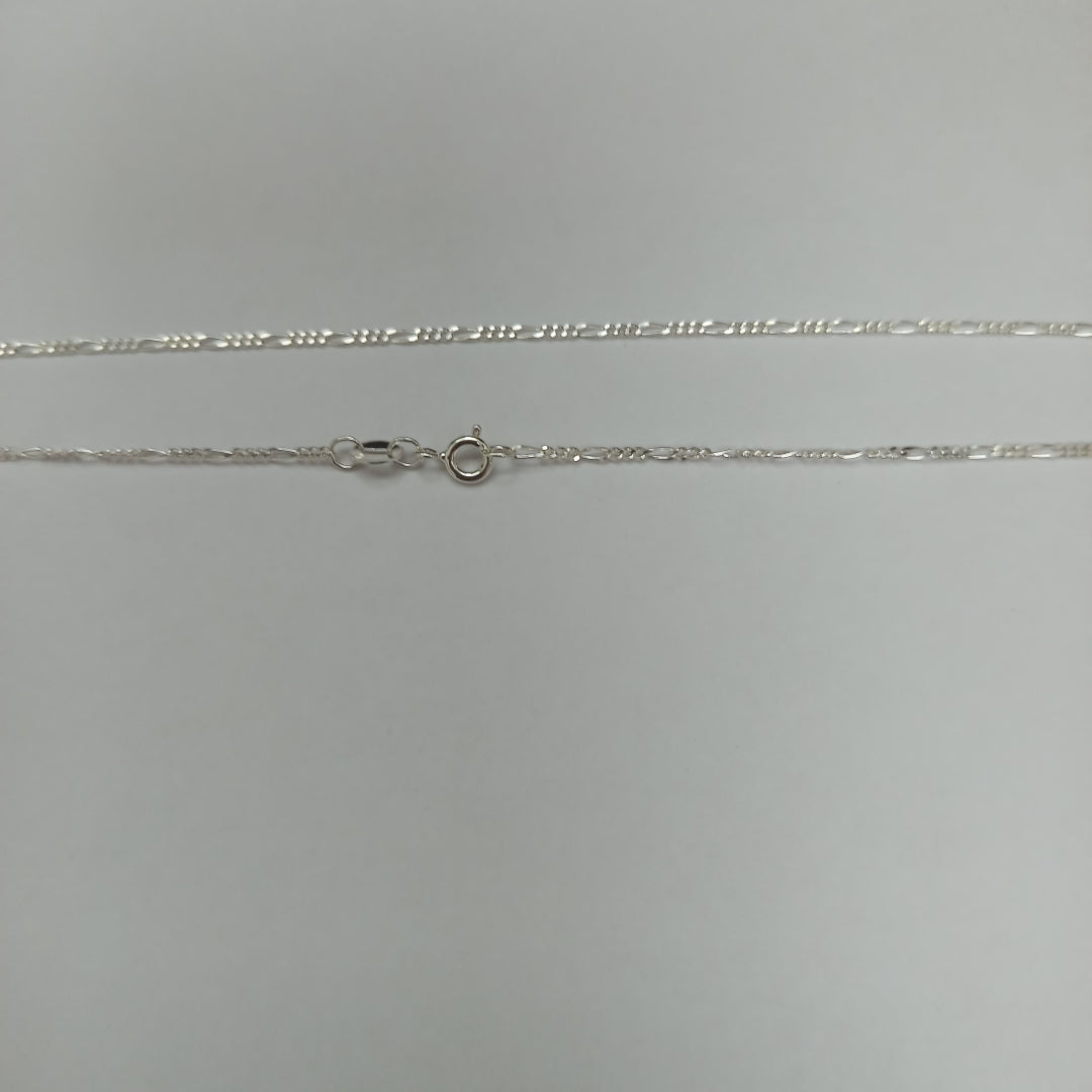 CADENA TEJIDO 3X1 PLATA .925 55 CM 2.3 GR (NUEVO)