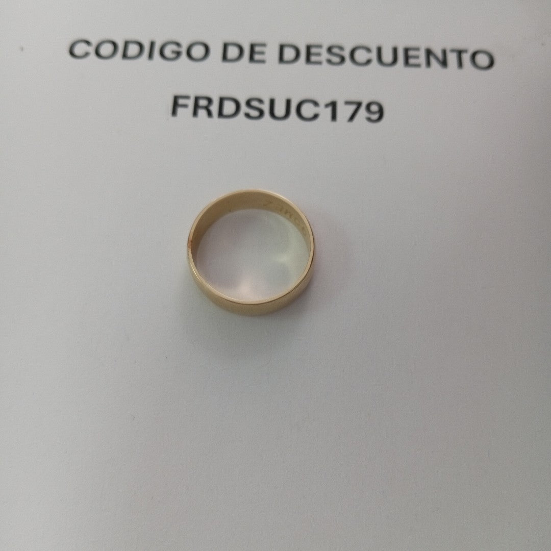 ARGOLLA ORO 14 K 7.1 GRMS (SEMINUEVO)