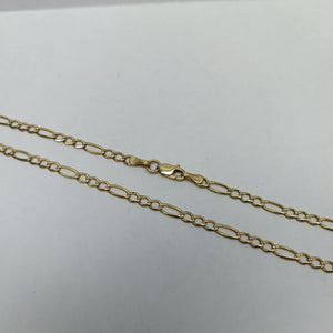 CADENA ORO, RODIADO 14 K 5.1 GRMS (SEMINUEVO)