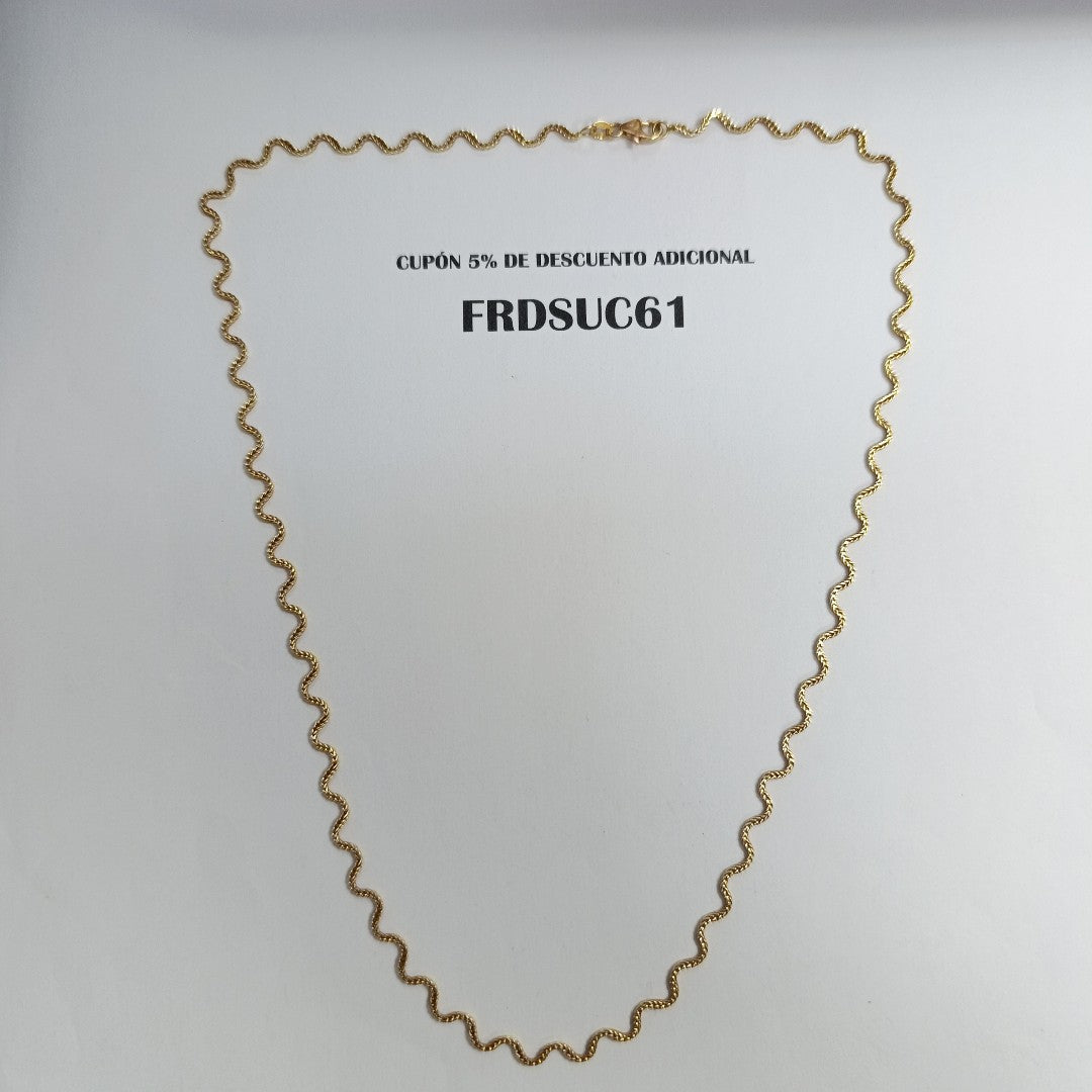 CADENA ORO 14 K 5,50 GRMS (SEMINUEVO)