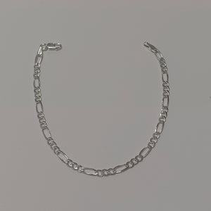 PULSERA TEJIDO 3X1 PLATA .925 18 CM 2.7 GR (NUEVO)