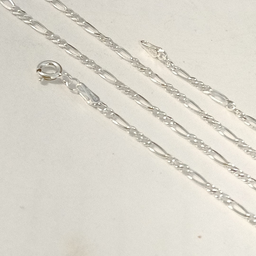 CADENA TEJIDO 3X1 PLATA .925 55 CM 4.4 GR (NUEVO)