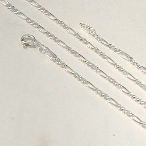 CADENA TEJIDO 3X1 PLATA .925 55 CM 4.4 GR (NUEVO)