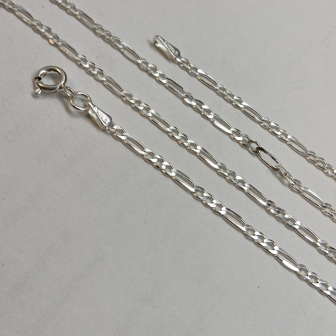 CADENA TEJIDO 3X1 PLATA .925 55 CM 4.3 GR (NUEVO)