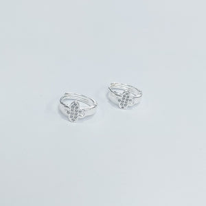 ARRACADAS C/CIRCONIAS PLATA .925 1.9 GR (NUEVO)
