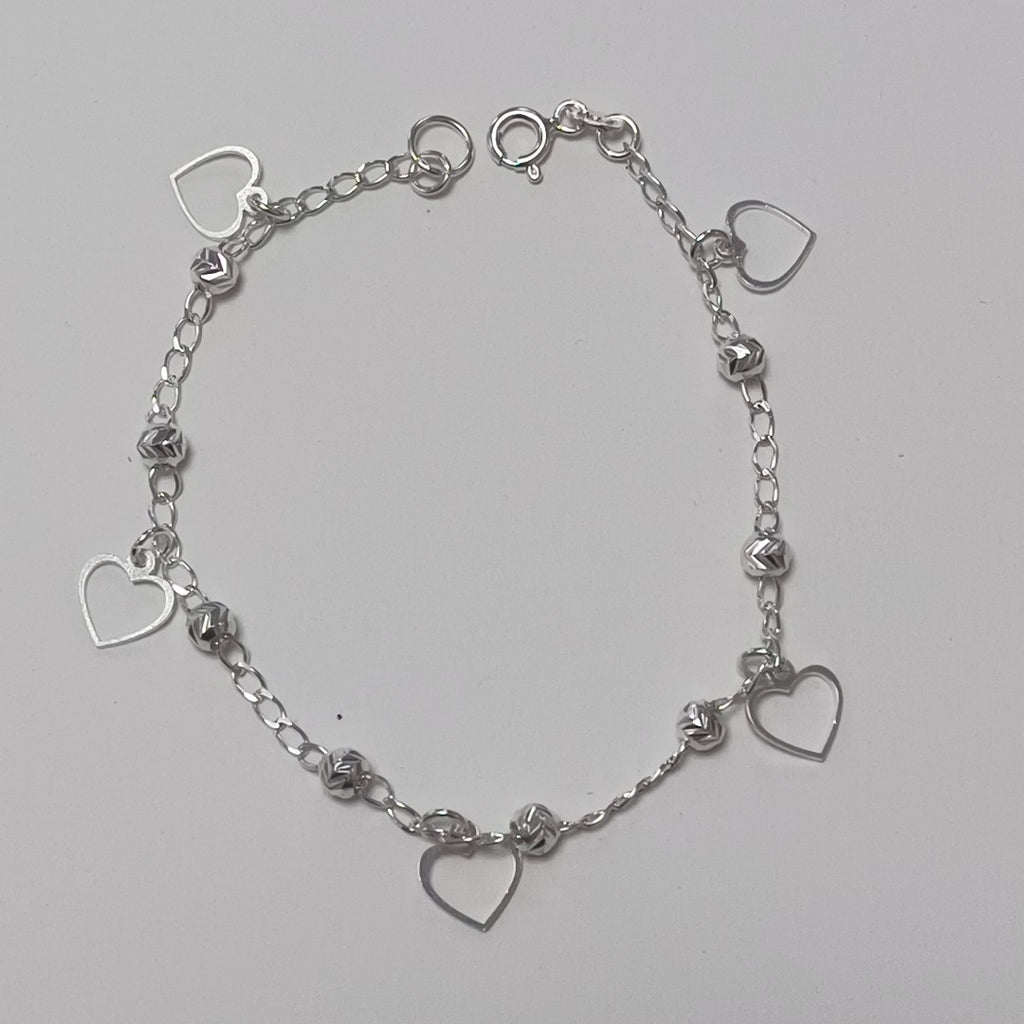 PULSERA TEJIDO ESPECIAL PLATA .925 18 CM 2.6 GR (NUEVO)