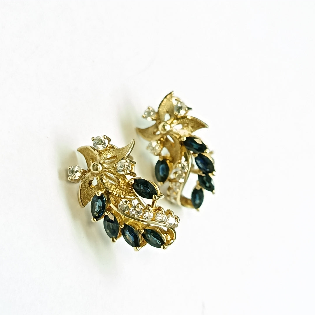 ARETES PAR ORO 14 K 4,90 GRMS (SEMINUEVO)