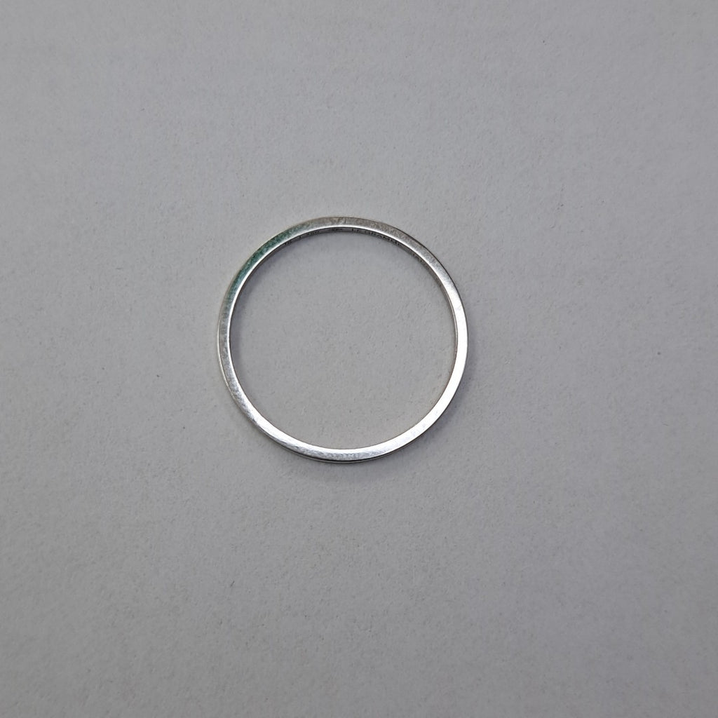 ANILLO ORO BLANCO 18 K 1,00 GRMS (SEMINUEVO)