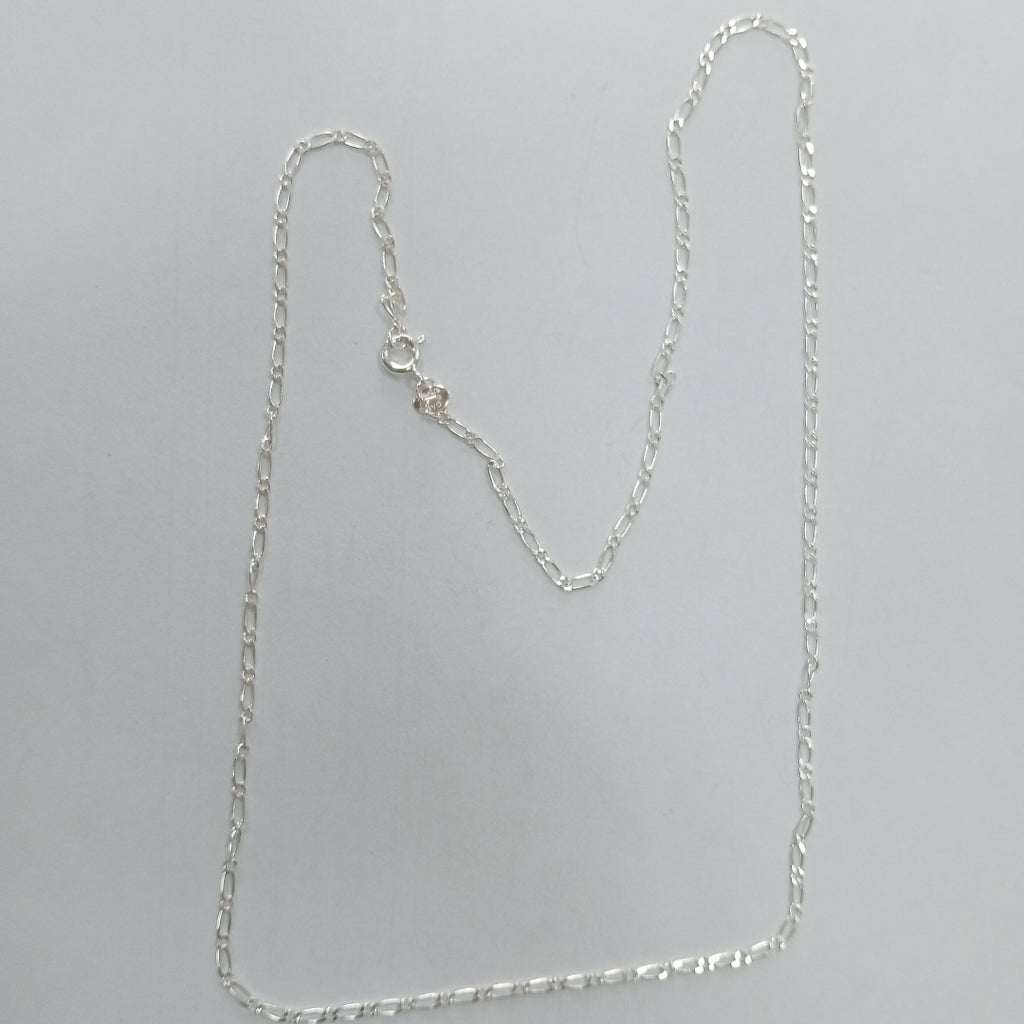 CADENA TEJIDO 1X1 PLATA .925 55 CM 3.2 GR (NUEVO)