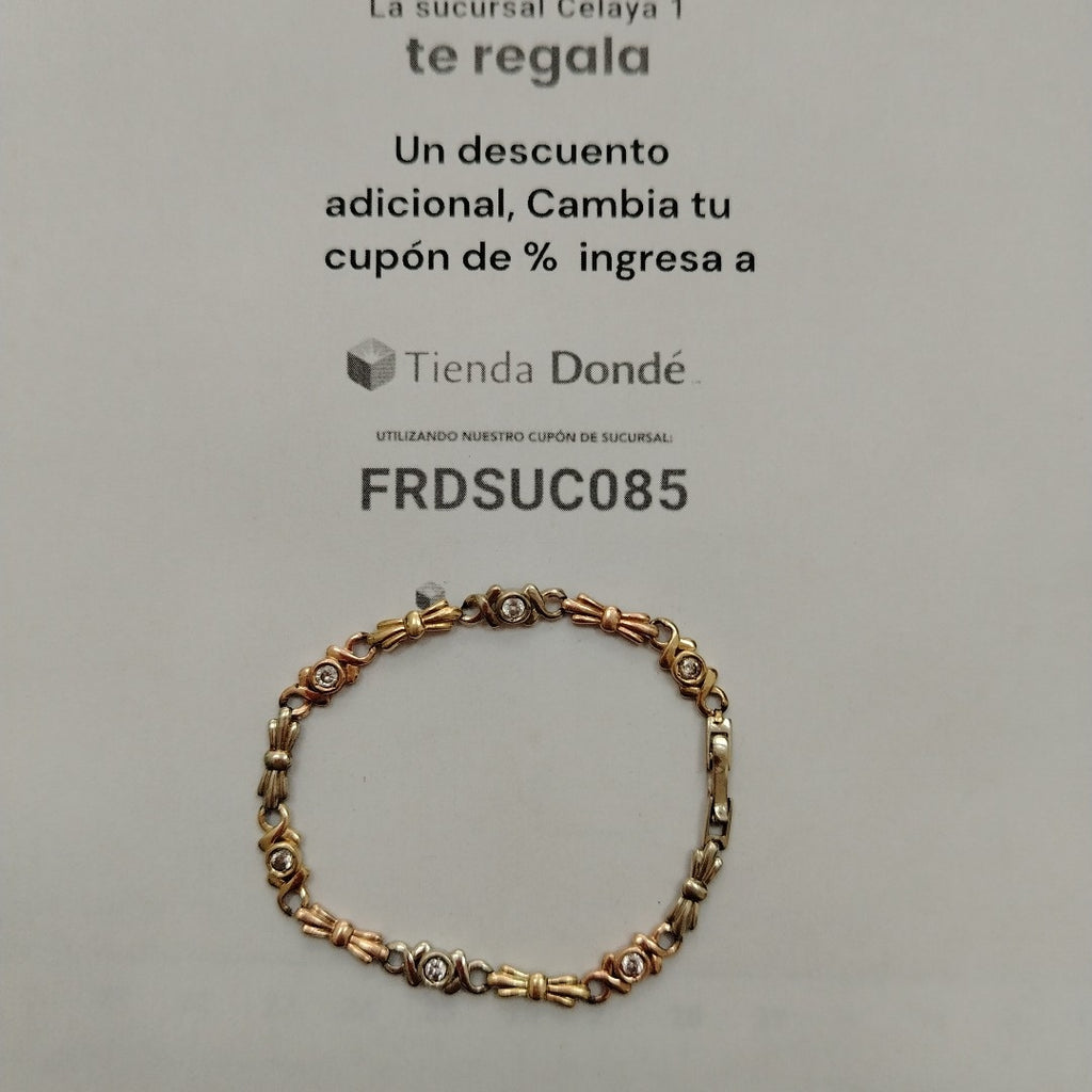 PULSERA ORO 14 K 6 GRMS (SEMINUEVO)