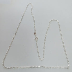 CADENA TEJIDO 1X1 PLATA .925 55 CM 3.3 GR (NUEVO)