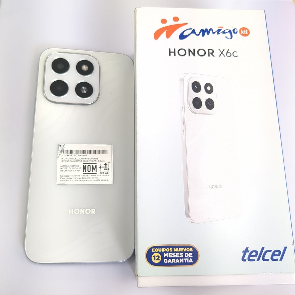 CELULAR HONOR X6C NIC-LX3 (2025) 256 GB 6 GB RAM (SEMINUEVO)