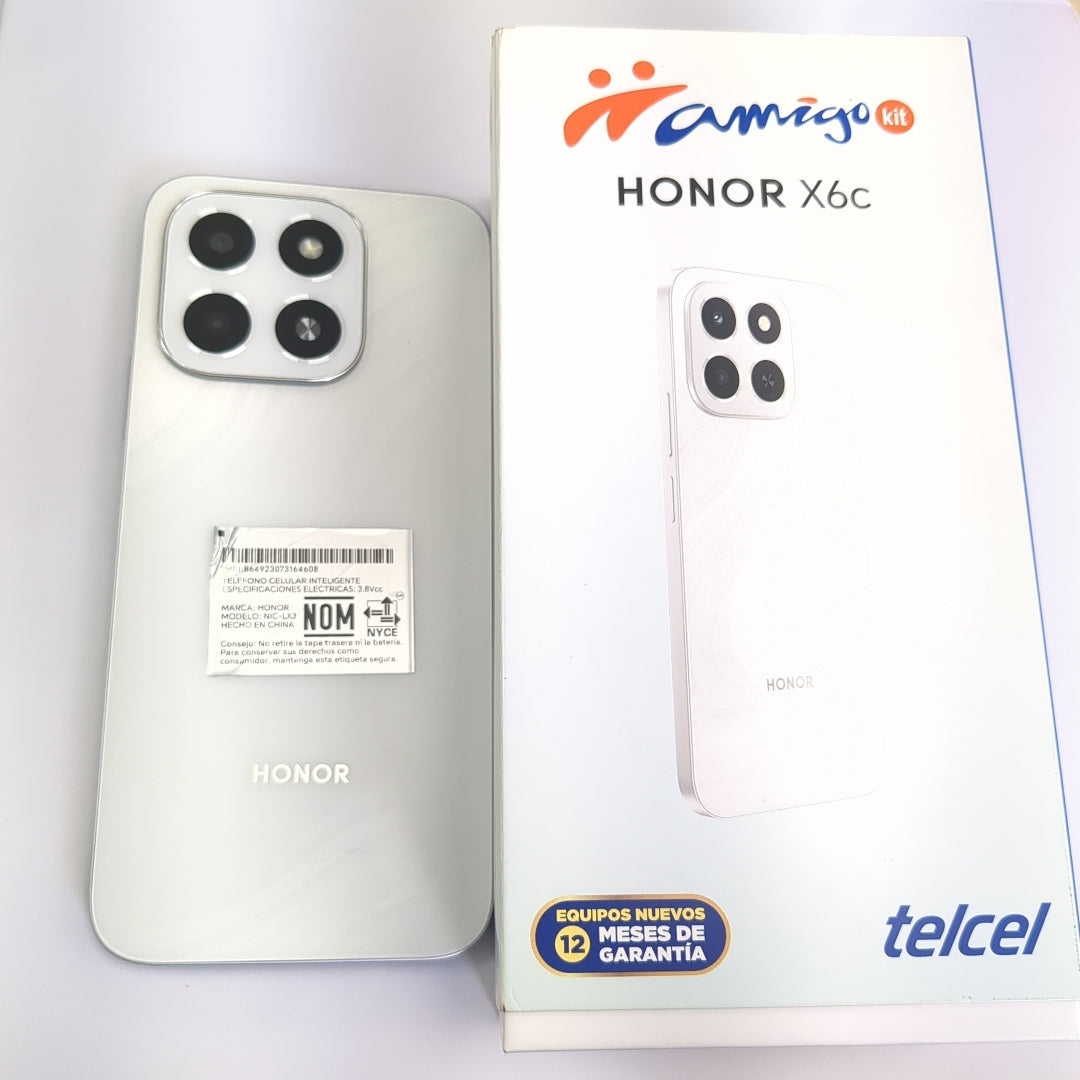 CELULAR HONOR X6C NIC-LX3 (2025) 256 GB 6 GB RAM (SEMINUEVO)