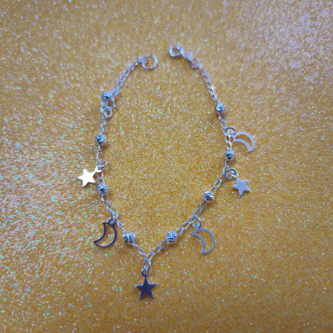 PULSERA TEJIDO TEJIDO ESPECIAL PLATA .925 18 CM 3.1 GR (NUEVO)