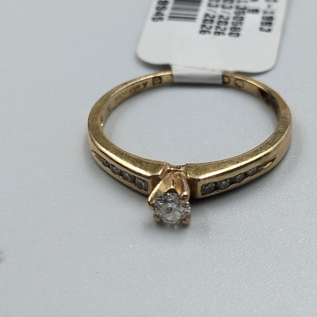 SOLITARIO ORO 14 K 1,90 GRMS (SEMINUEVO)
