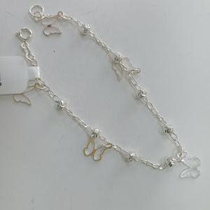 PULSERA TEJIDO ESPECIAL PLATA .925 18 CM 2.8 GR (NUEVO)