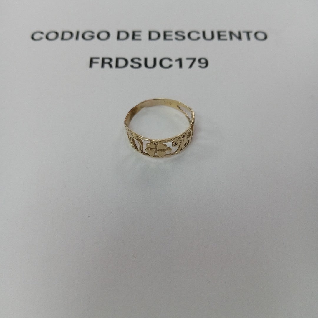ANILLITO ORO 10 K 2.1 GRMS (SEMINUEVO)