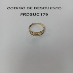 ANILLITO ORO 10 K 2.1 GRMS (SEMINUEVO)