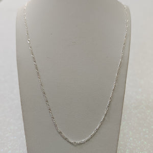 CADENA TEJIDO 3X1 PLATA .925 50 CM 2.2 GR (NUEVO)