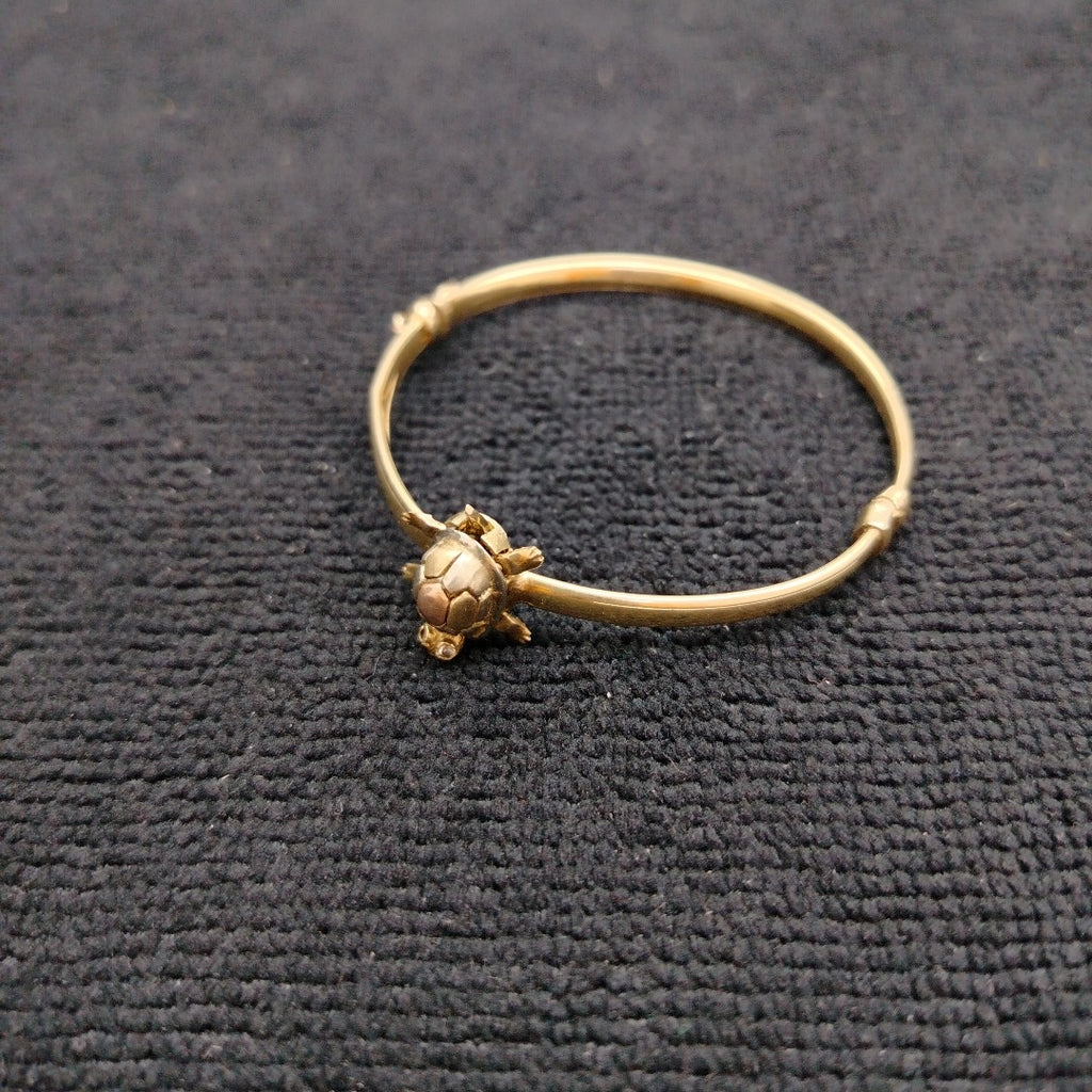 PULSERA RIGIDA ORO 10 K 7,42 GRMS (SEMINUEVO)
