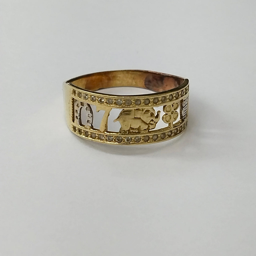 ANILLITO ORO 10 K 2,10 GRMS (SEMINUEVO)