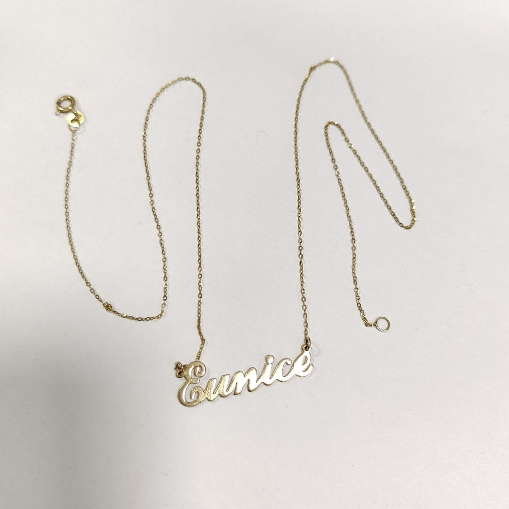 CADENA, DIJE ORO 14 K 1.8 GRMS (SEMINUEVO)