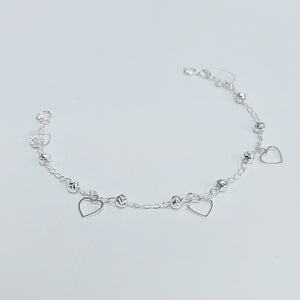 PULSERA TEJIDO ESPECIAL PLATA .925 18 CM 2.6 GR (NUEVO)