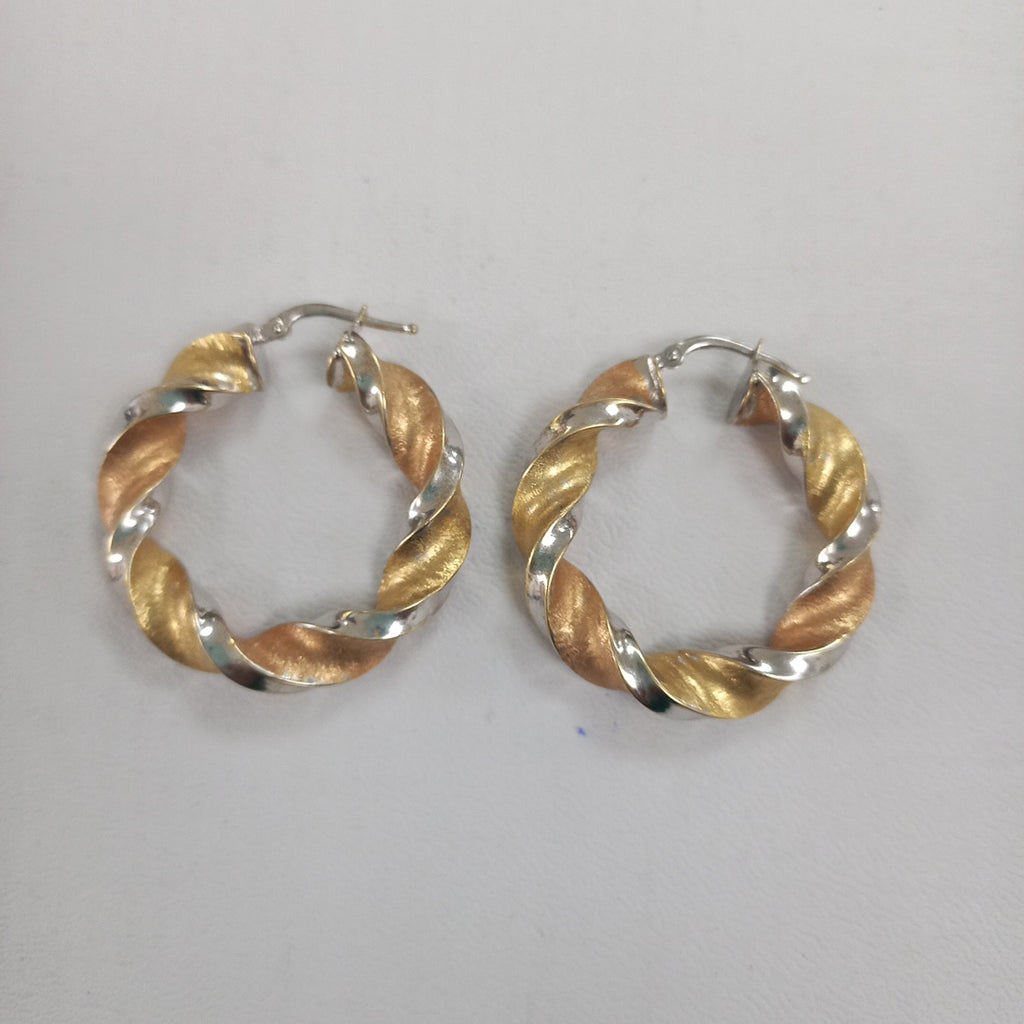 ARRACADAS PAR ORO 14 K 7.3 GRMS (SEMINUEVO)