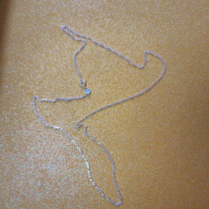 CADENA TEJIDO 3X1 PLATA .925 55 CM 2.3 GR (NUEVO)