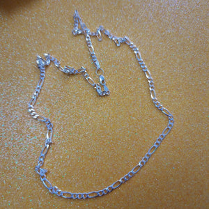 CADENA TEJIDO 3X1 PLATA .925 55 CM 7.7 GR (NUEVO)