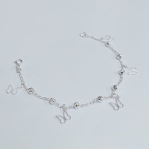 PULSERA TEJIDO ESPECIAL PLATA .925 18 CM 2.8 GR (NUEVO)