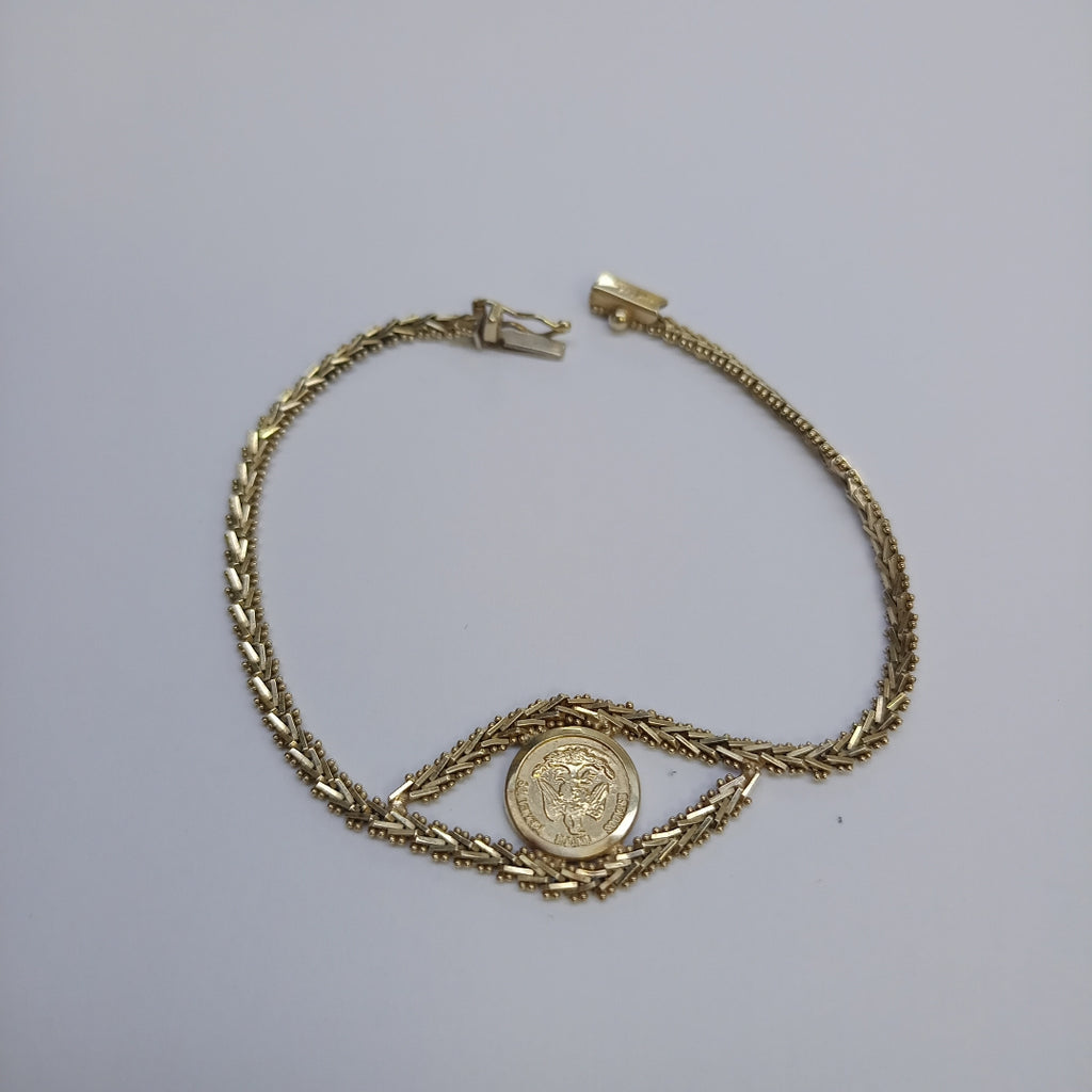 PULSERA ORO 10 K 6.8 GRMS (SEMINUEVO)